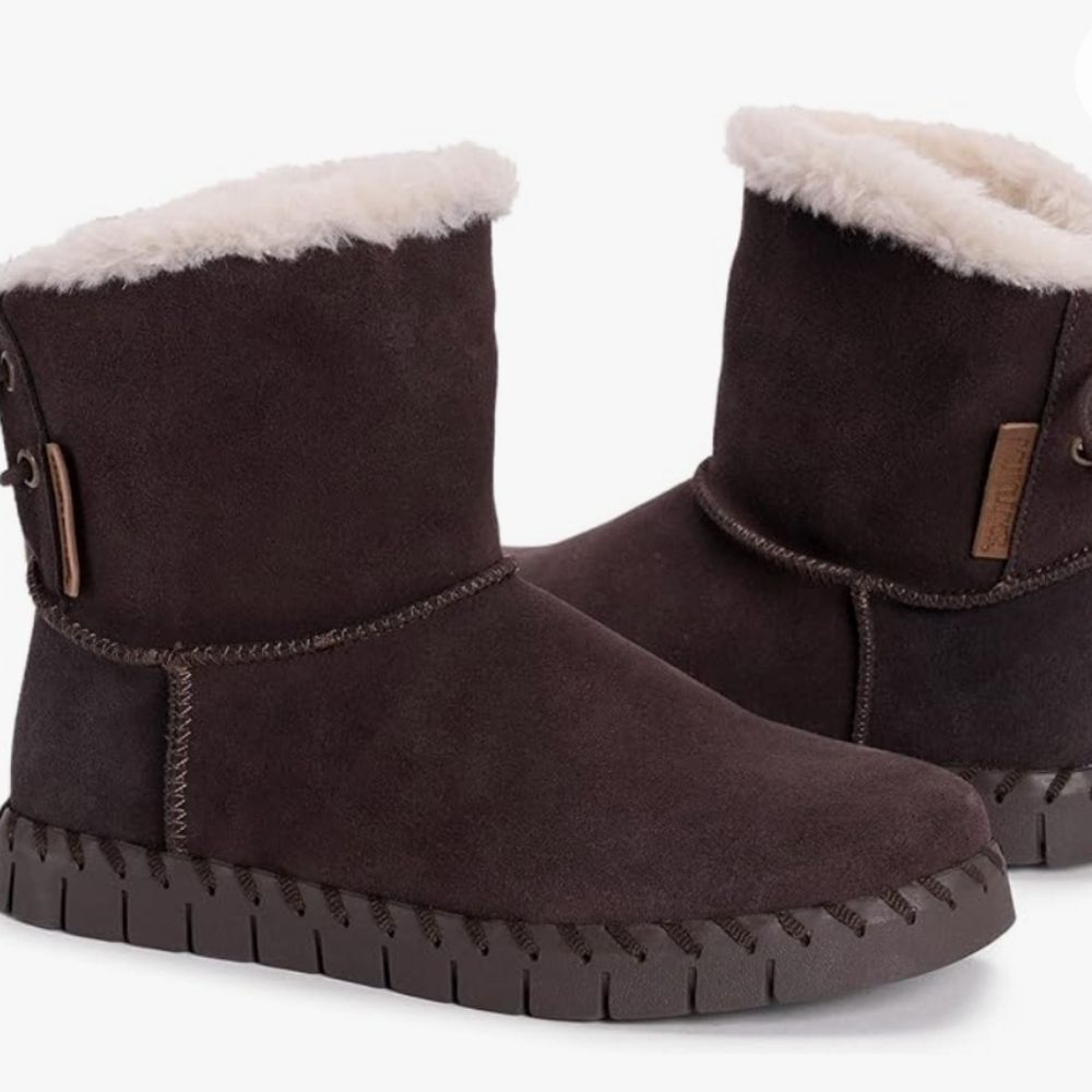 Muk Luks Flexi Albany‎ Fashion Boots- Chocolate